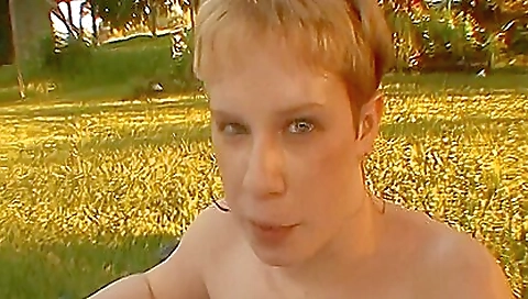 Blonde slutty chick gets fucked by her boyfriend