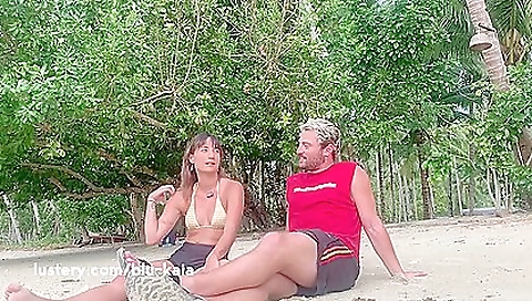 Sexy blonde swallows cum on her face