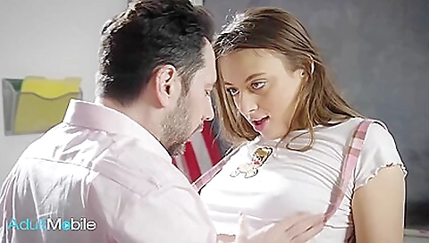 Hot milf with huge tits gets her pussy pounded