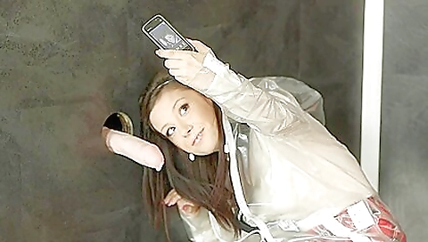 Hawt playgirl with sexy brunette hair