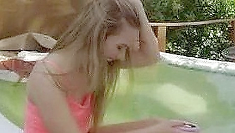 Hot blonde does sexy sex with my aun