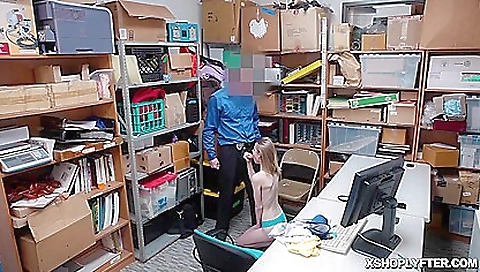 Sexy blonde with a sexy ass fucked in teacher